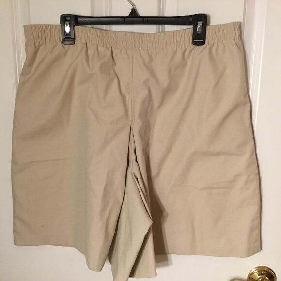 NWOT Francisca by Koret Brand Women’s Sz. 14P Kaki-Colored Cullottes - Picture 4 of 6